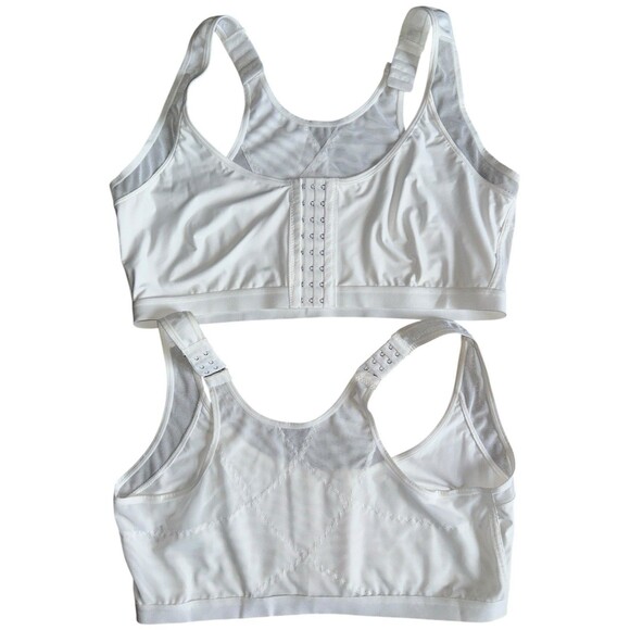 Front Closure Bra 4XL Set Of 2 Wire Free Posture Support Back Shoulder - Picture 6 of 16